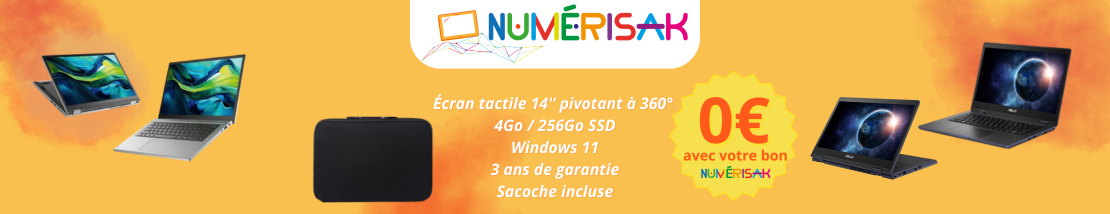 Ordinateurs portables Numérisak